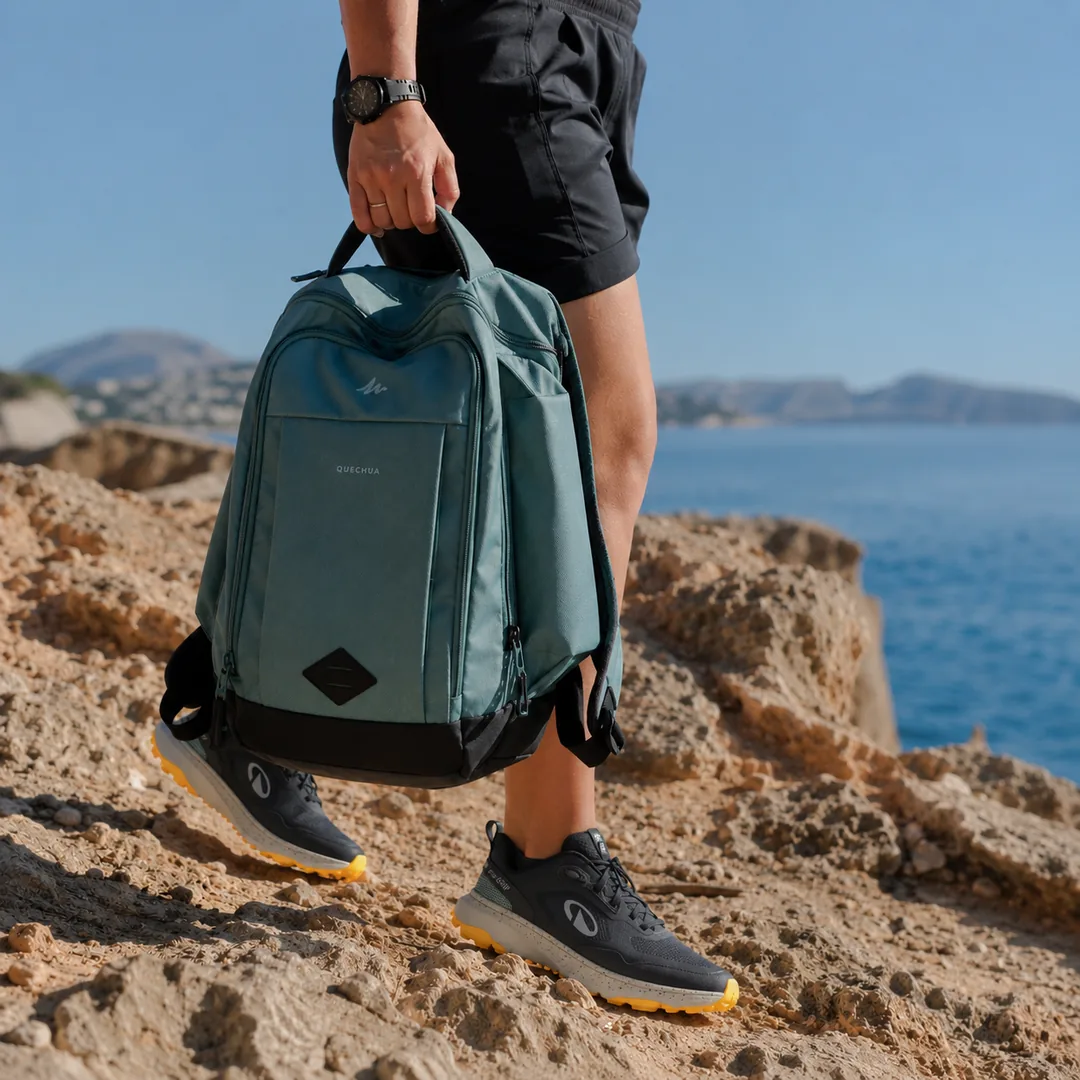 Zaino Quechua Escape 500 usato durante un viaggio in Costiera Amalfitana